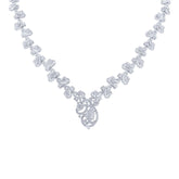 19.52ct 18k White Gold Diamond Necklace
